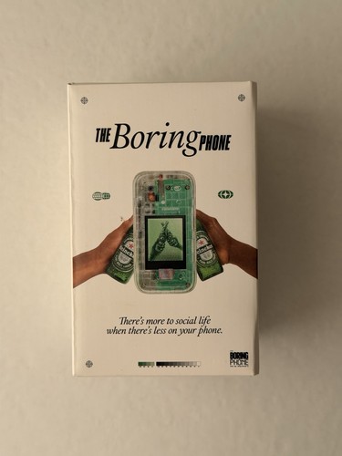 The boring phone - the,