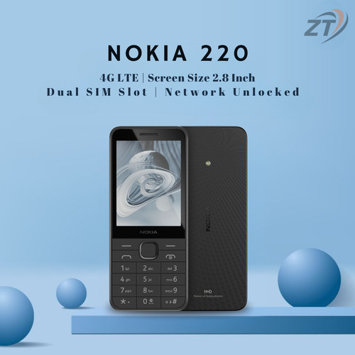 Nokia 220 nero nuovissimo - nokia,