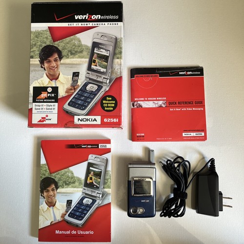 Nokia 6256i flip phone - nokia,