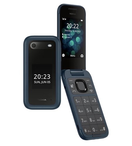 Nokia 2660 flip black - black, 2.8"